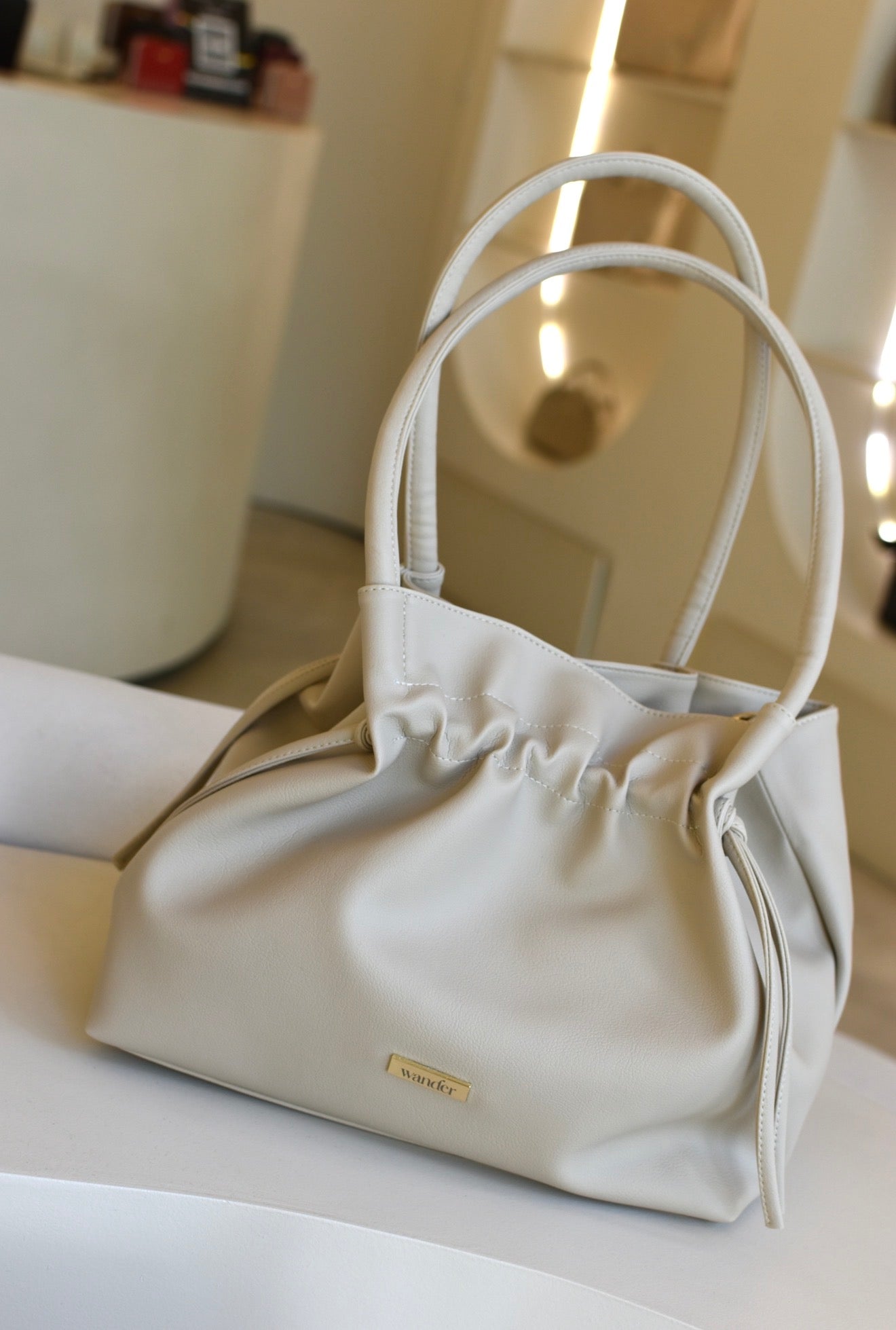 Bolso Versalles beige