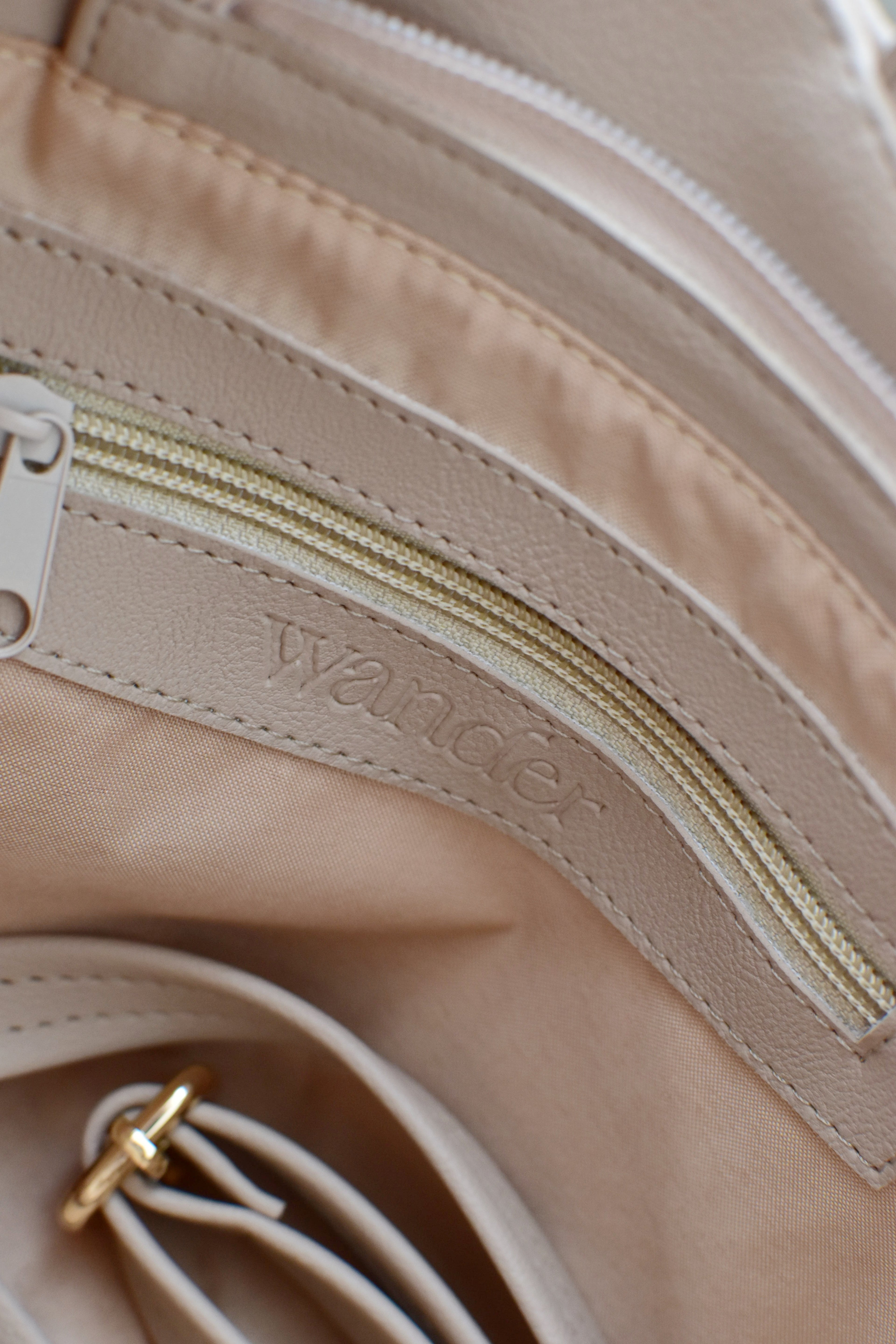 Bolso Francesca mini champaña