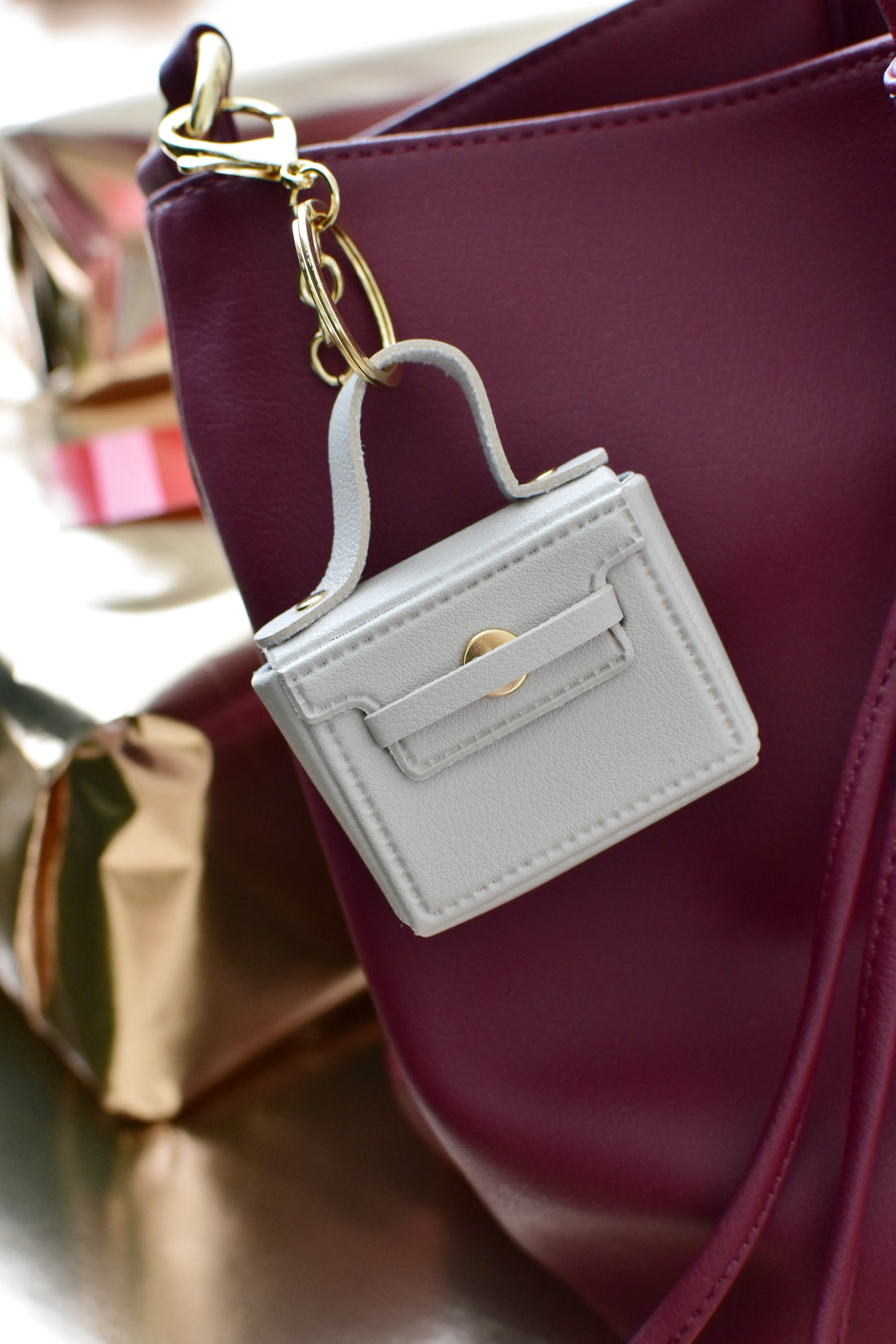 Charm Mini bag gris