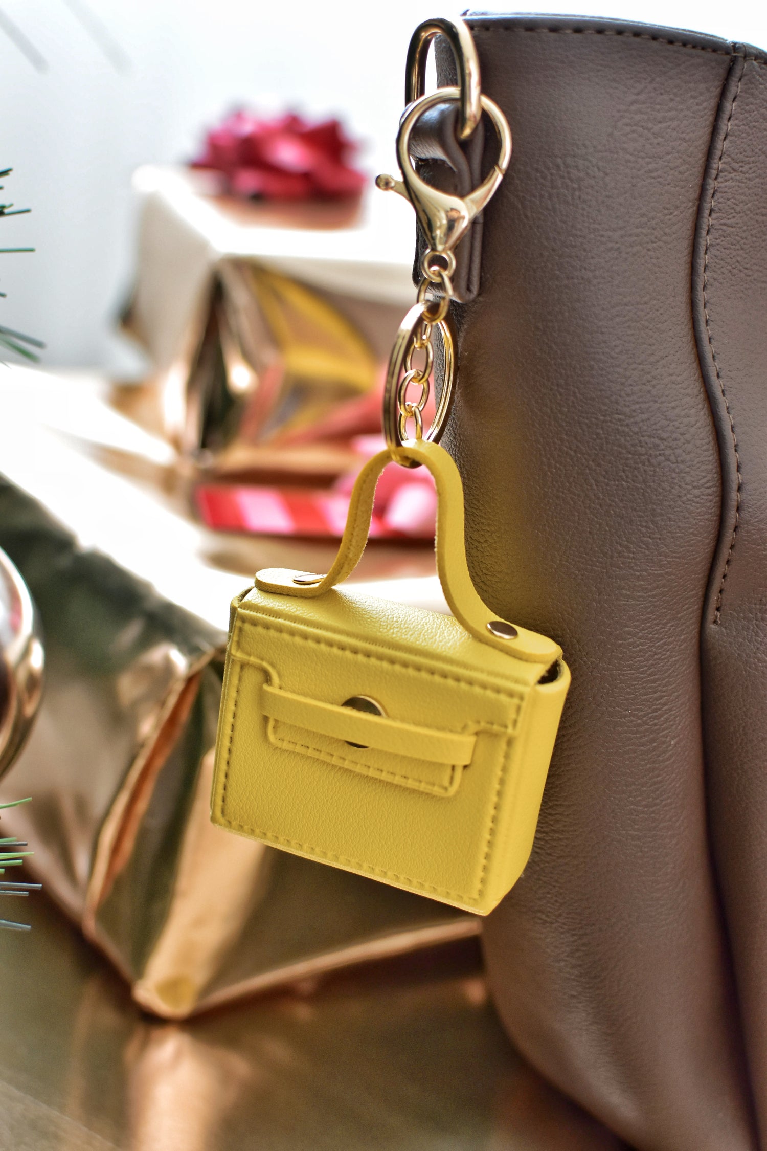Charm Mini bag amarillo