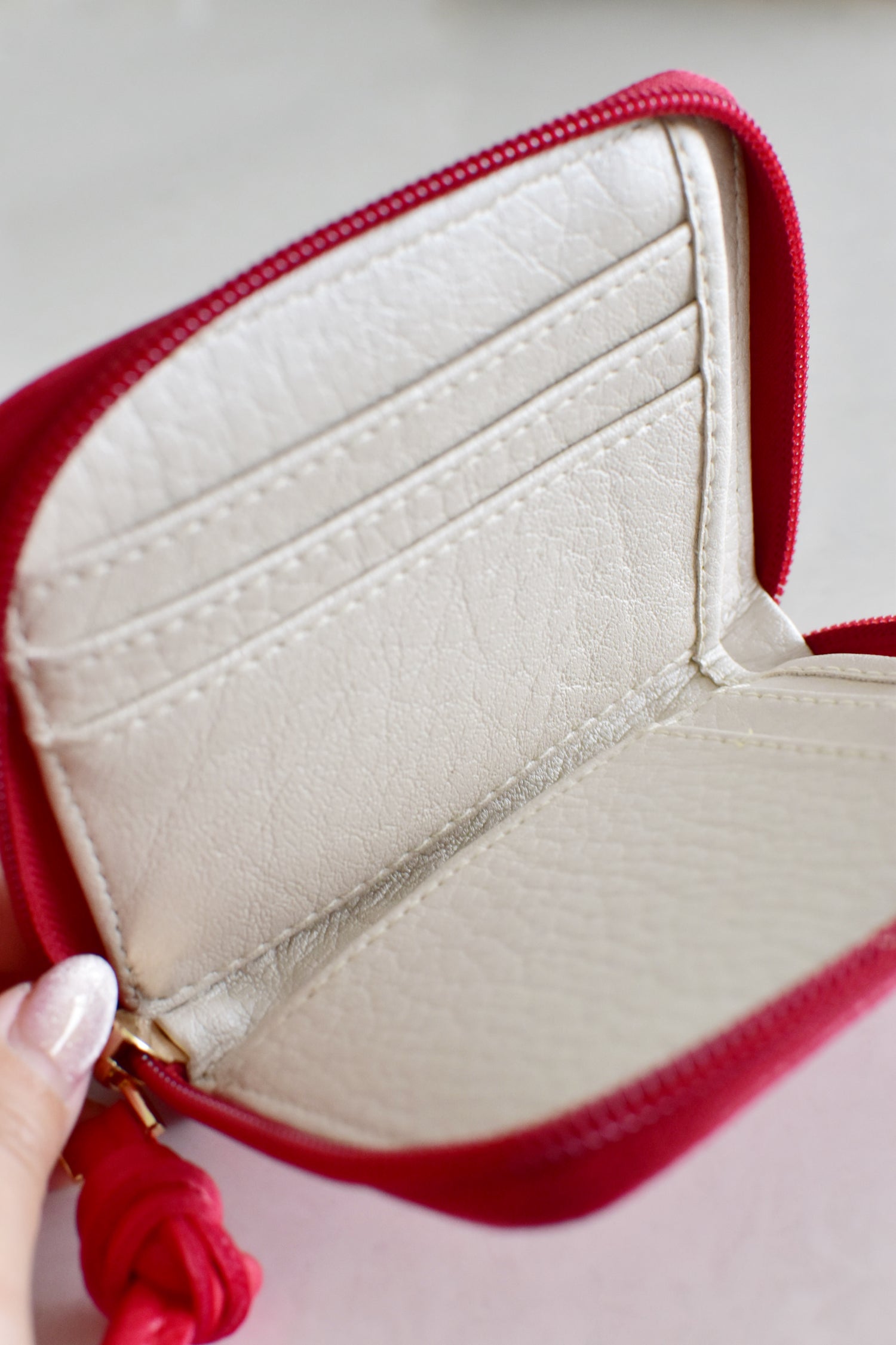 Billetera Capri Roja