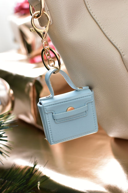 Charm mini bag azul
