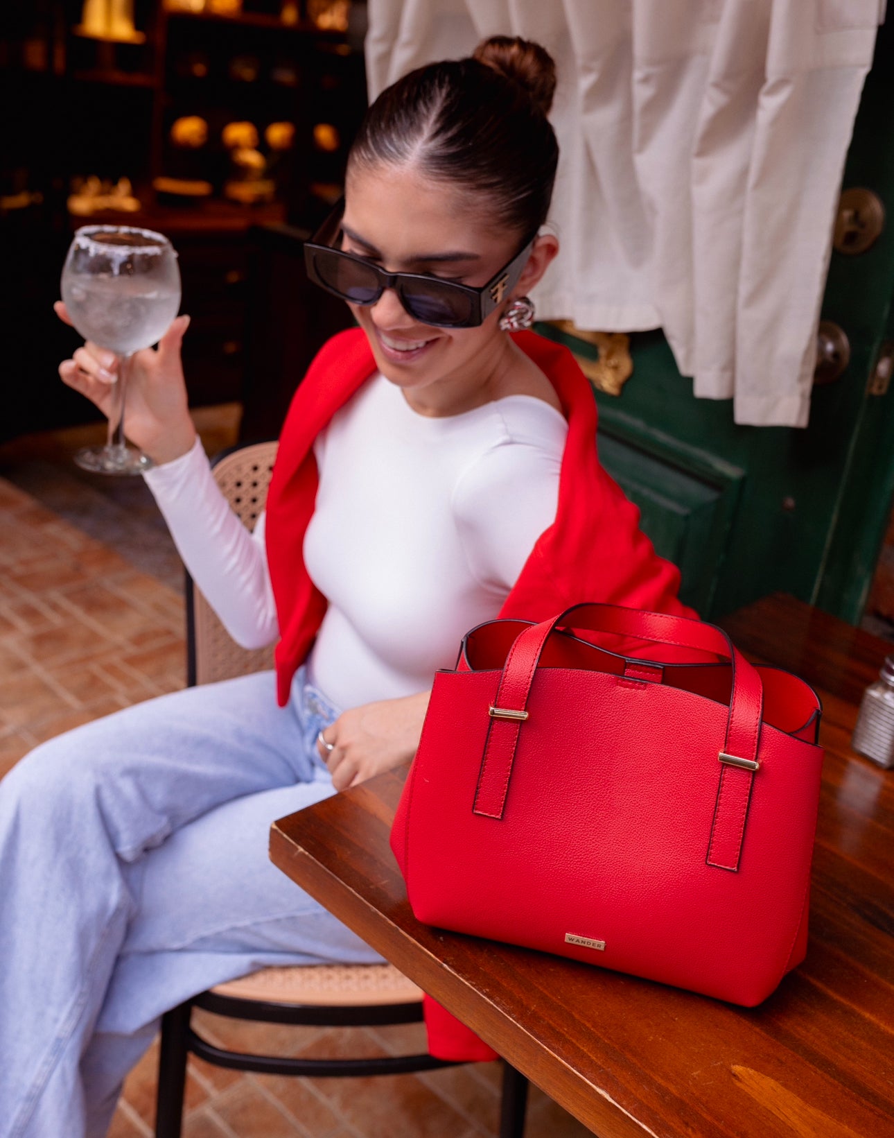 Bolso Bella rojo
