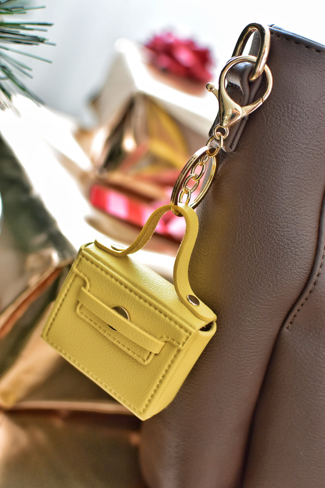 Charm Mini bag amarillo