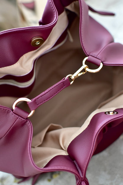 Bolso Versalles Vino