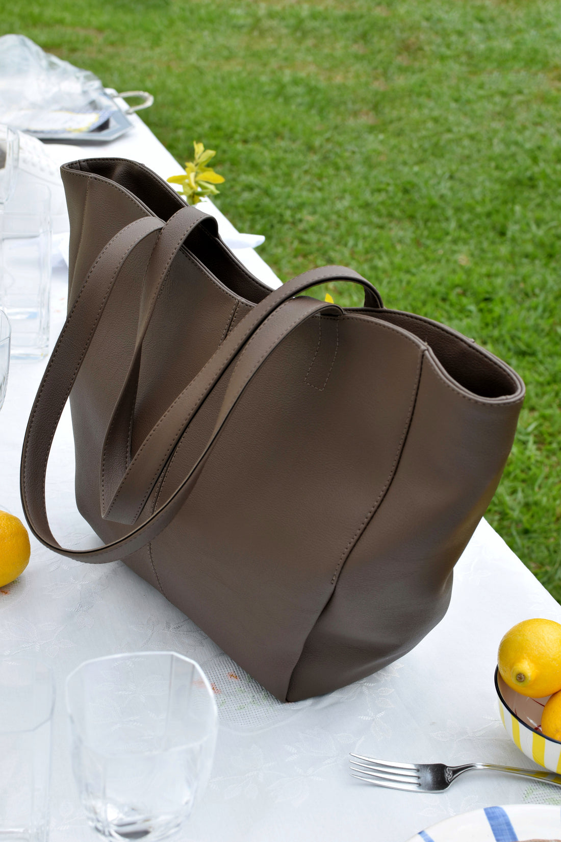 Bolso Francesca Tabaco